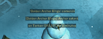 Sistema de bingo o ejemplo visual